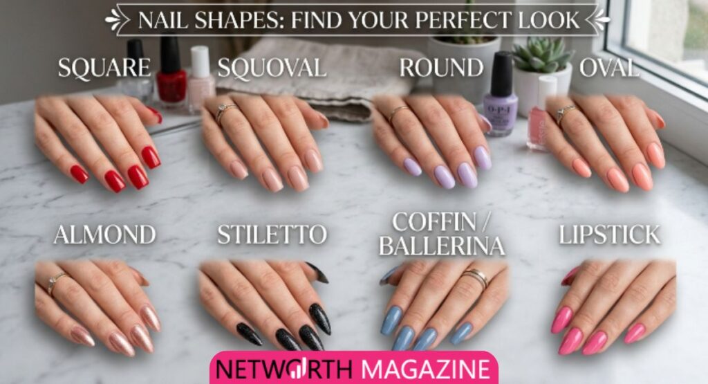 Best Nail Polish Colors and Nail Art for Each Nail Shape