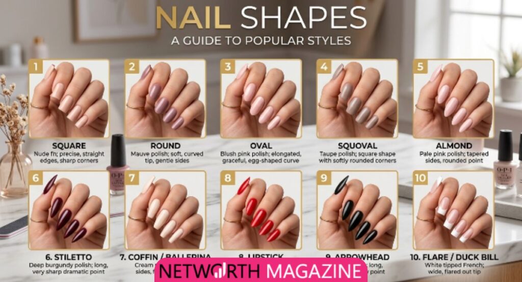 Most Popular Nail Shapes Explained
