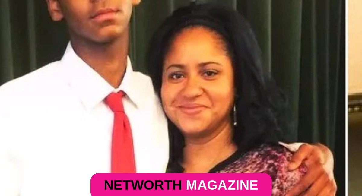 Laurie Helmond with her son Julian Corrie Broadus